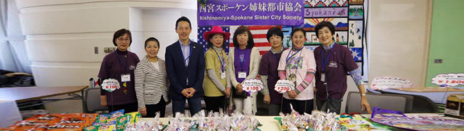 画像:国際交流デー、スポーケンウィークの様子